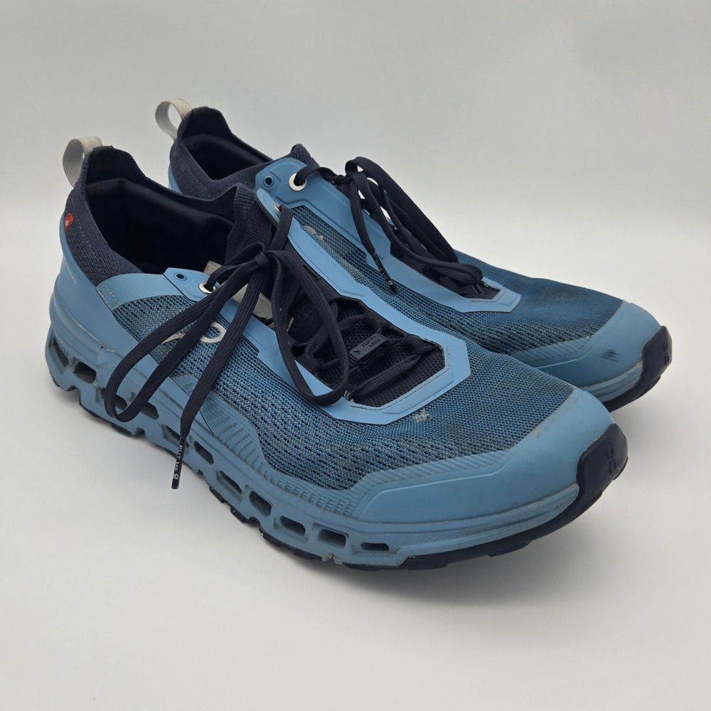 On Cloud CloudUltra 2 Wash Blue Men 11 Athletic Trail Running Hiking Shoes
